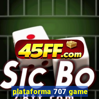 plataforma 707 game
